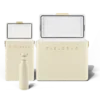 Cooler Box Set & Field Bottle / Safari White
