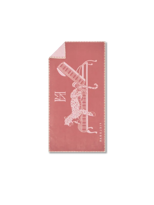 The Seabed Beach & Bath Towel / Nellie Pink